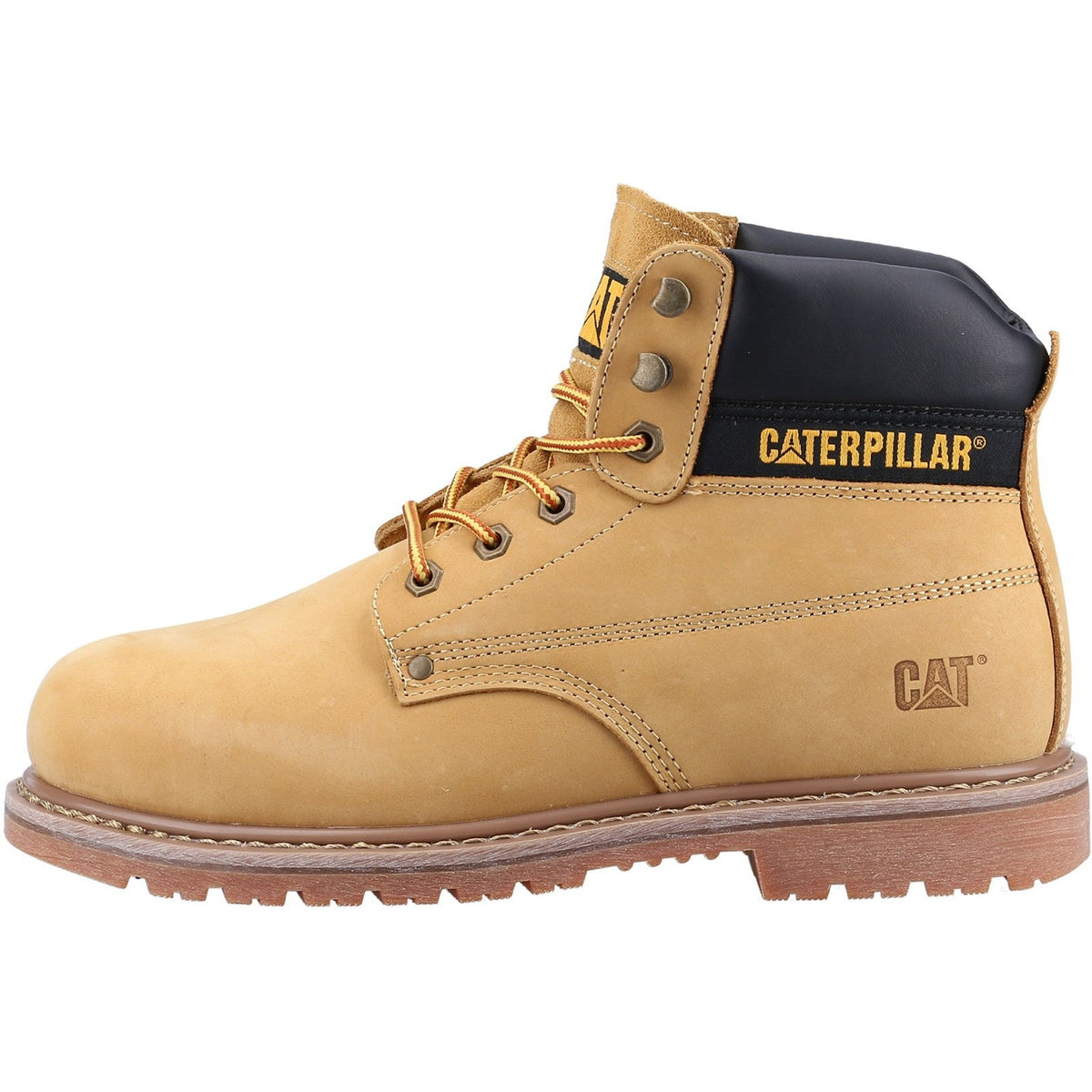 Caterpillar Powerplant S3 Gyw Safety Boot in Honey