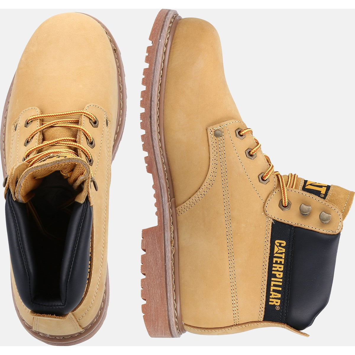 Caterpillar Powerplant S3 Gyw Safety Boot in Honey
