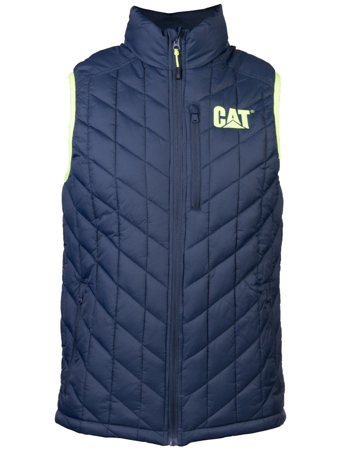 Caterpillar Insulated Vest in Detroit Blue
