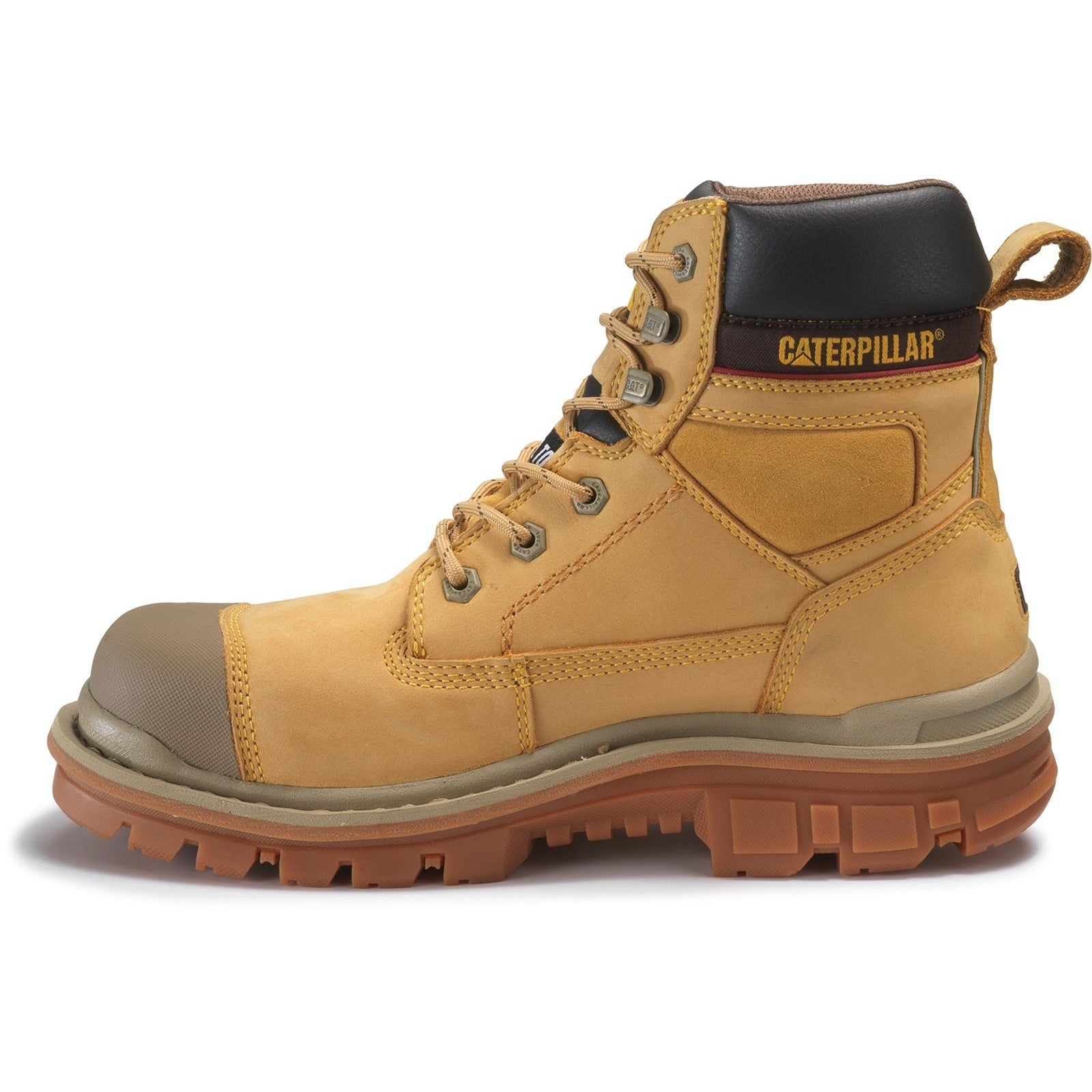 Caterpillar Gravel 6" Safety Boot in Honey