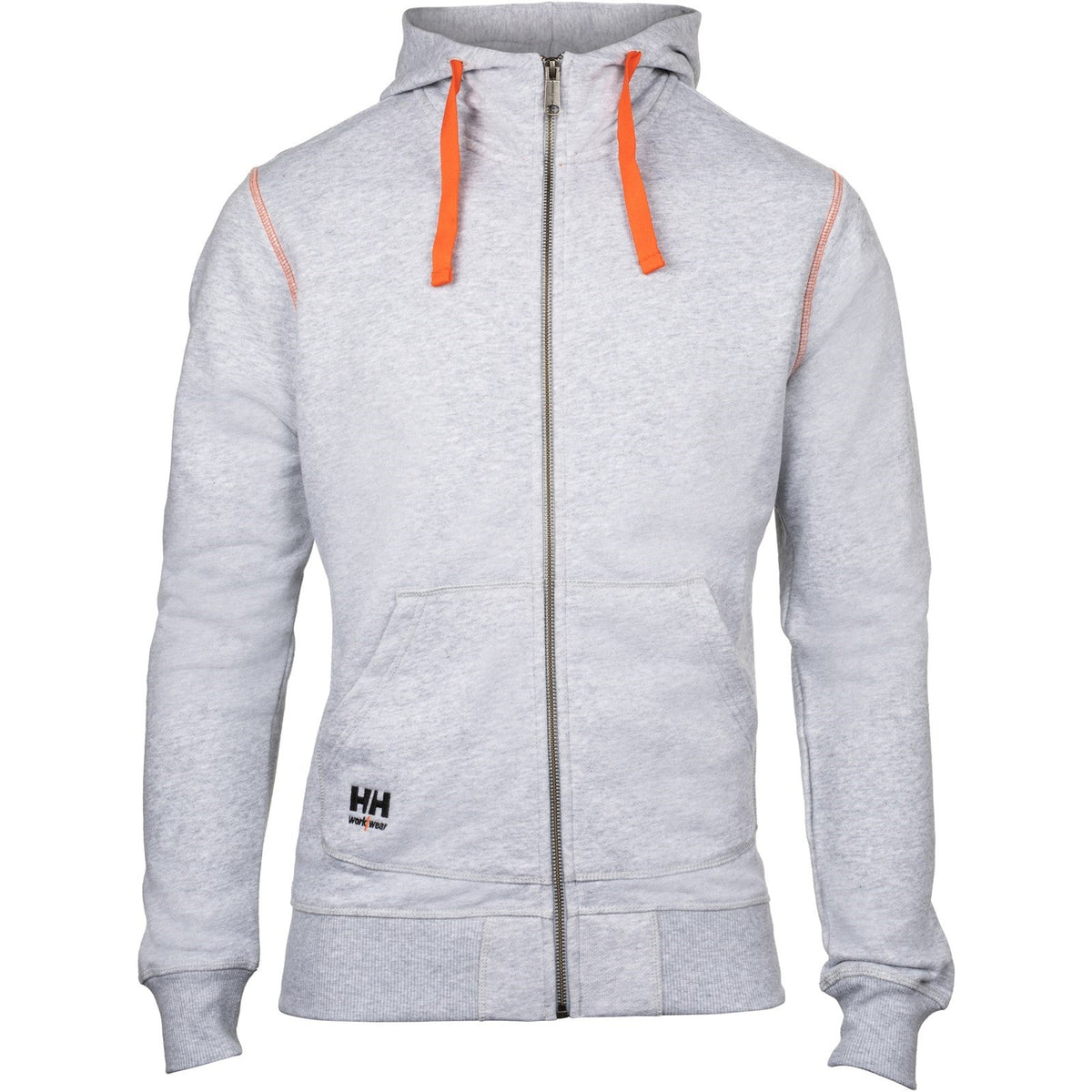 Helly Hansen Oxford Zip Hoodie in Grey Melange