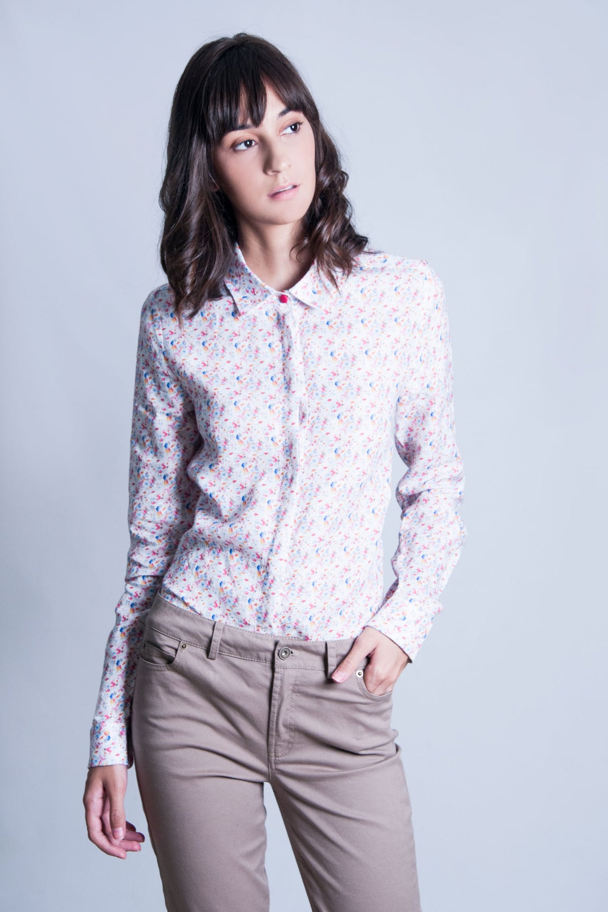 Hartwell Melanie Cotton Trousers Beige