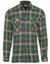 champion all cotton work shirt Kempton shirt in green plaid tartan #colour_green