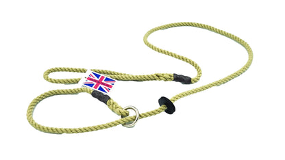 Bisley Deluxe Slip Lead with Rubber Stop in Natural