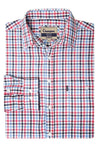 Champion Lyndhurst Check Shirt - Hollands Country Clothing  #colour_red