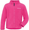 Didriksons Monte Kids Fullzip in Plastic Pink #colour_plastic-pink