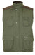 olive Champion Exmoor Multi Pocket Padded Body Warmer #colour_olive