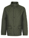 Olive Champion Padstow Diamond Quilted Jacket #colour_olive
