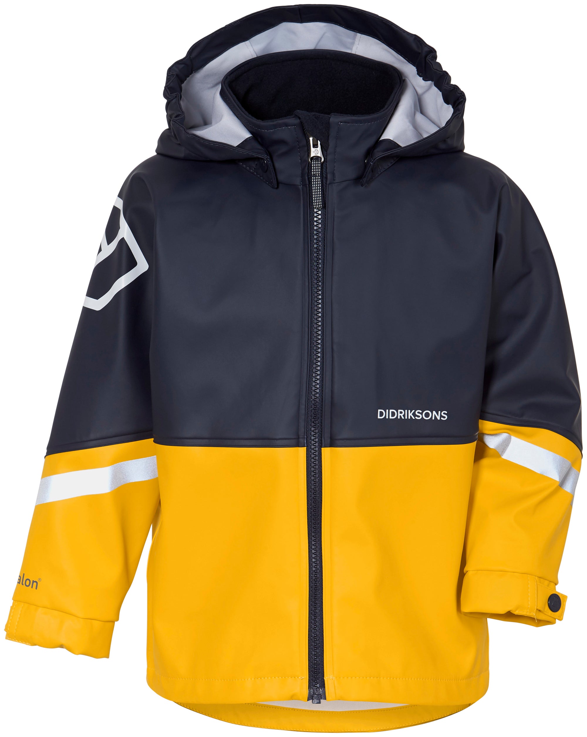 Didriksons Waterman Kids Rain Set in Oat Yellow