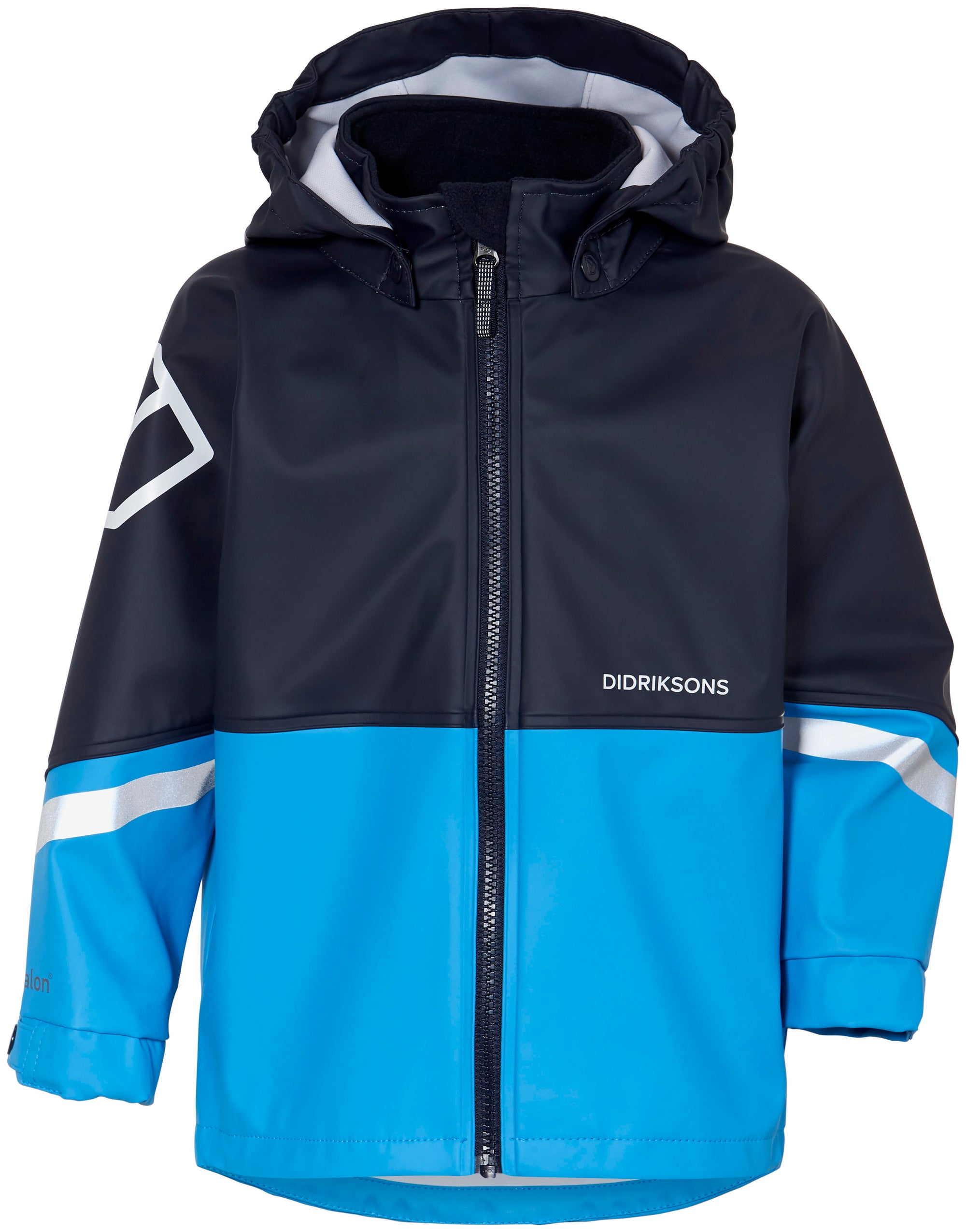 Didriksons Waterman Kids Rain Set in Sharp Blue