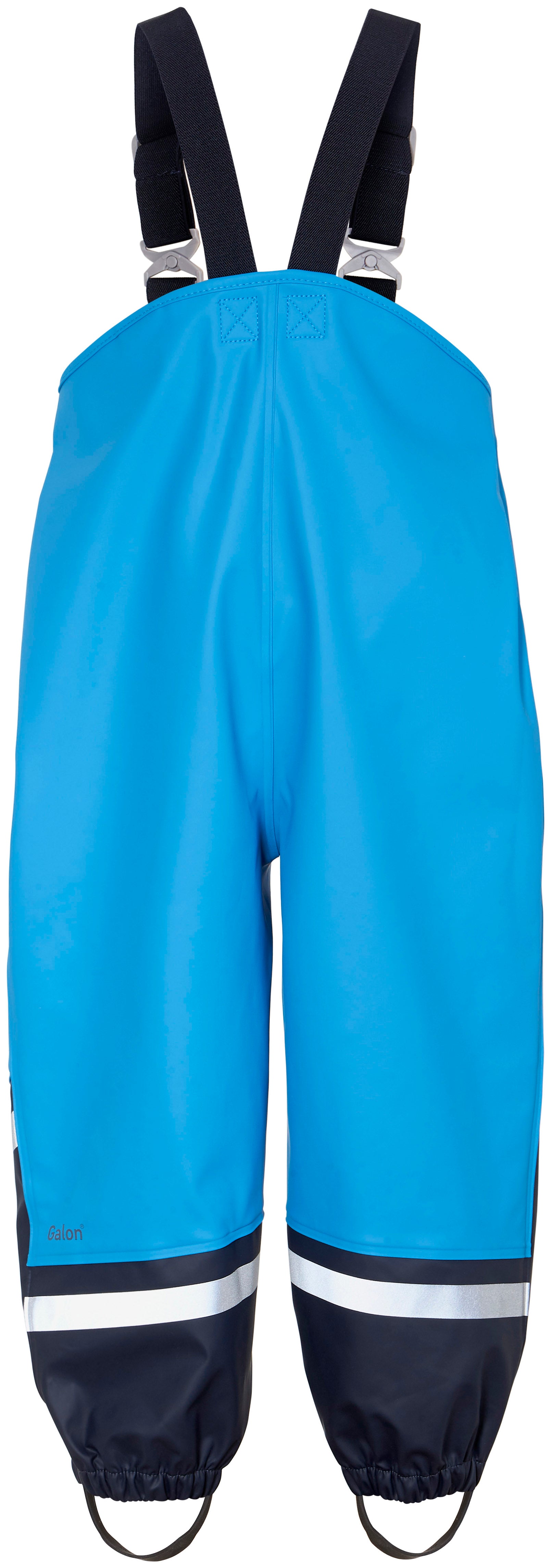 Didriksons Waterman Kids Rain Set in Sharp Blue