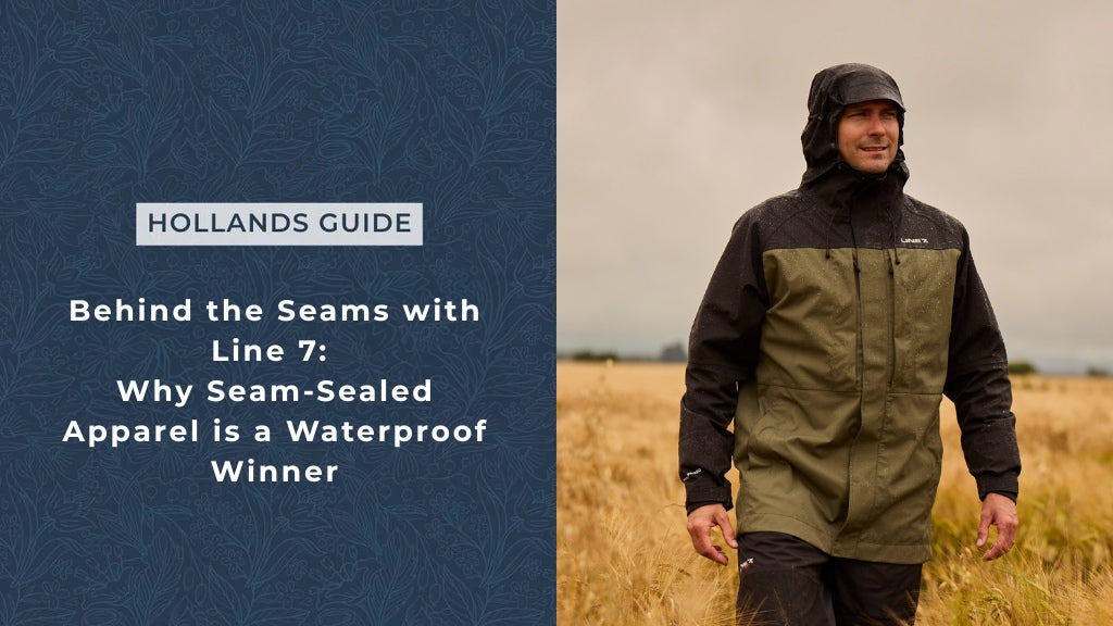 Behind the Seams with Line 7: Why Seam-Sealed Apparel is a Waterproof Winner