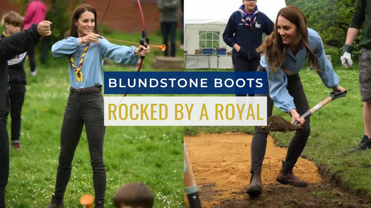 Kate Middleton Wearing Blundstone Boots