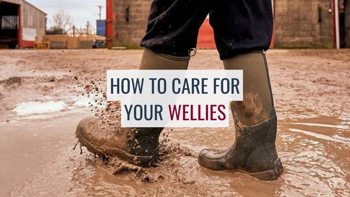 How to Care for your wellies