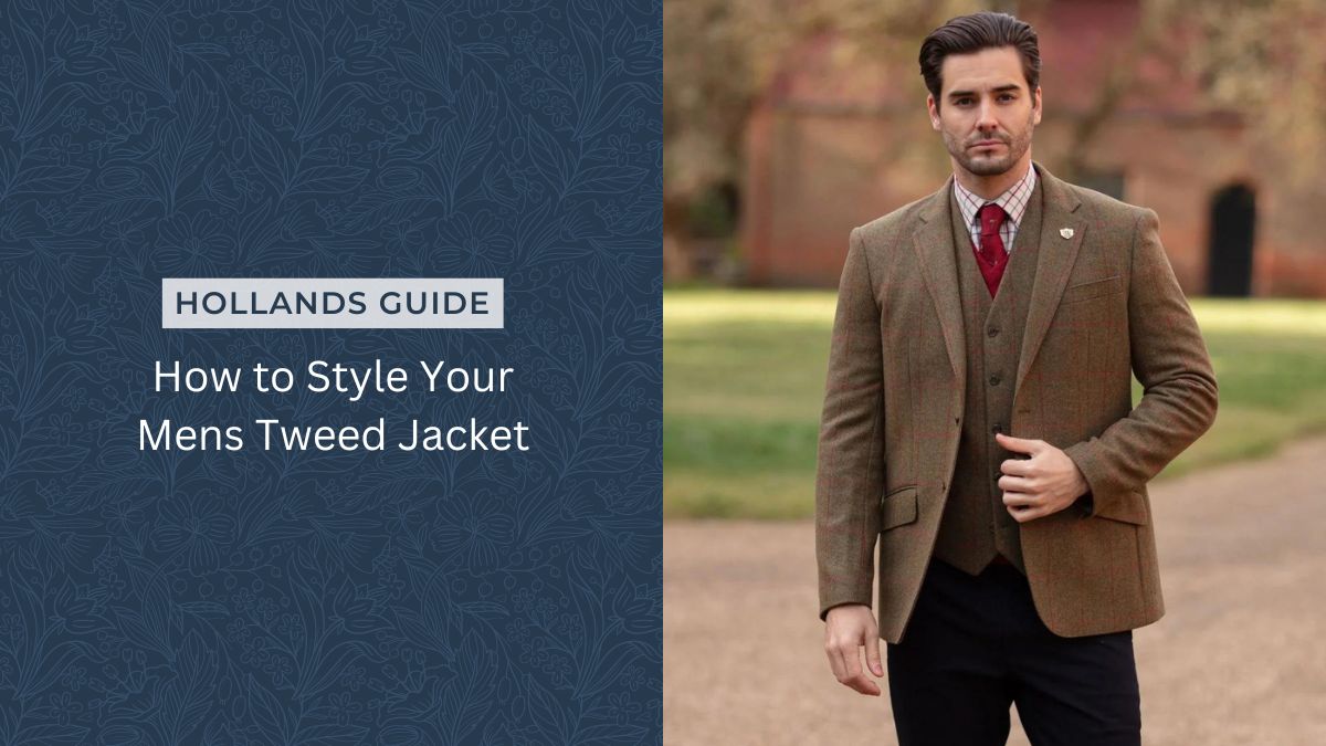 How to Style Your Mens Tweed Jacket