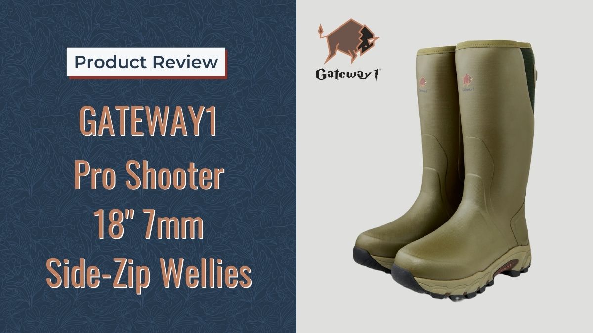 Product Review of Gateway1 Pro Shooter 18" 7mm Side-Zip Wellies