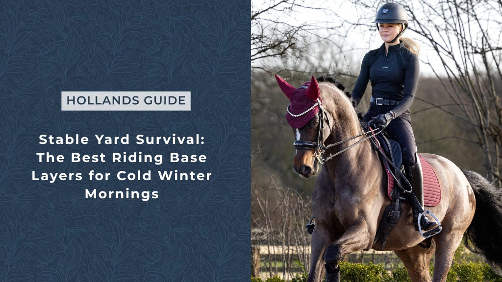 Stable Yard Survival: The Best Riding Base Layers for Cold Winter Mornings