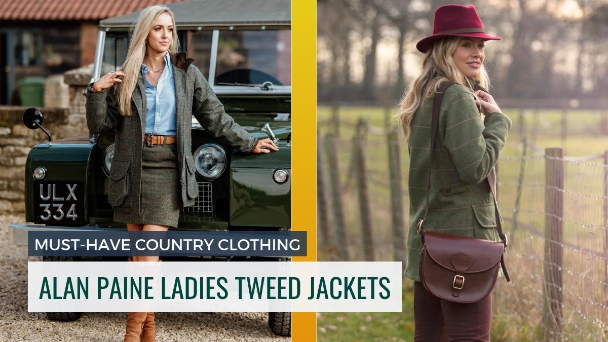 Why Alan Paine Ladies Tweed Jackets Are Must-Have Country Clothing