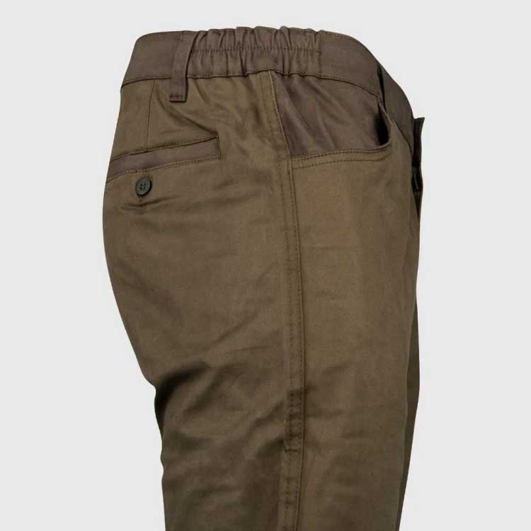 Jack Pyke Cotton Stretch Trousers In Olive Green