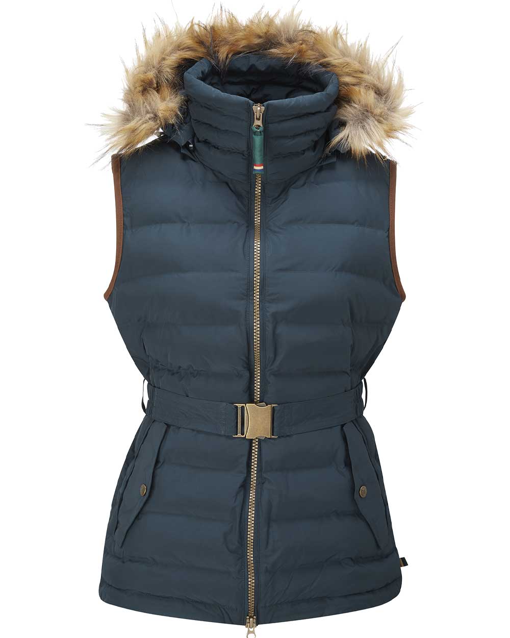 Alan Paine Calsall Ladies Waistcoat in Navy 