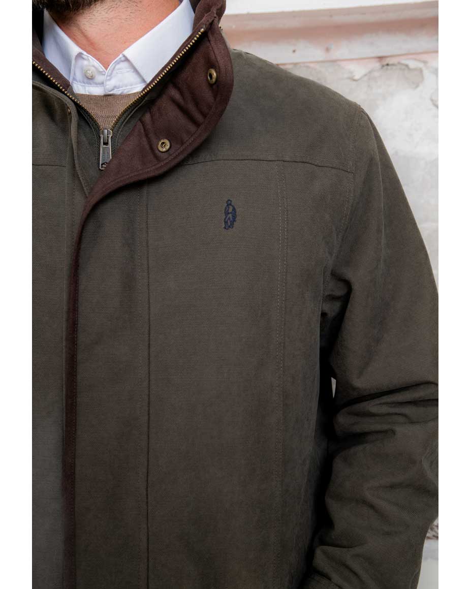 Jack Murphy Emmet Waterproof Long Coat in Navy