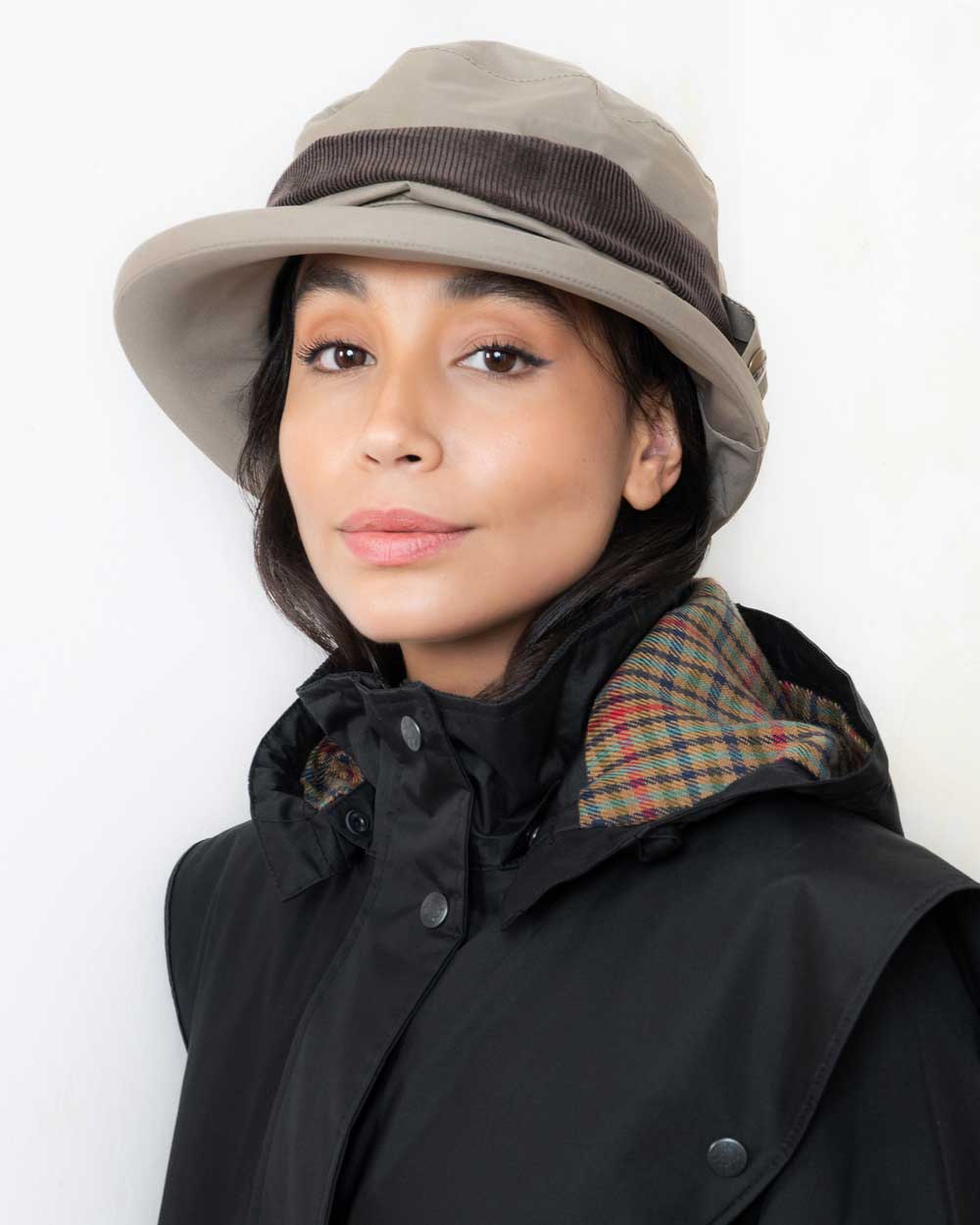 Jack Murphy ladies Waterproof Malvern hat Chinchilla 