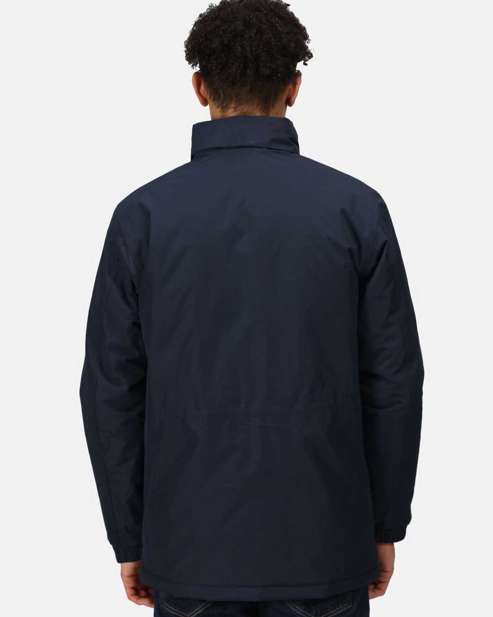 Regatta Darby III Insulated Parka Jacket In Navy 