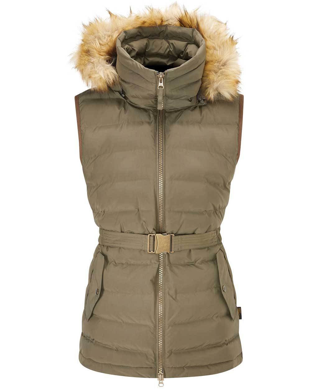 Alan Paine Calsall Ladies Waistcoat in Olive 