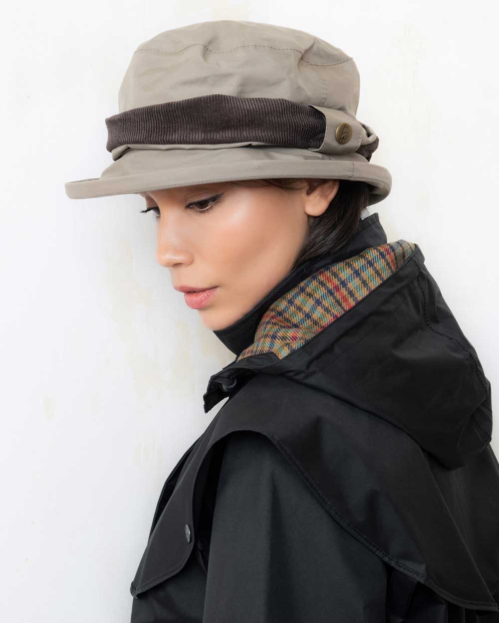 Jack Murphy ladies Waterproof Malvern hat Chinchilla 