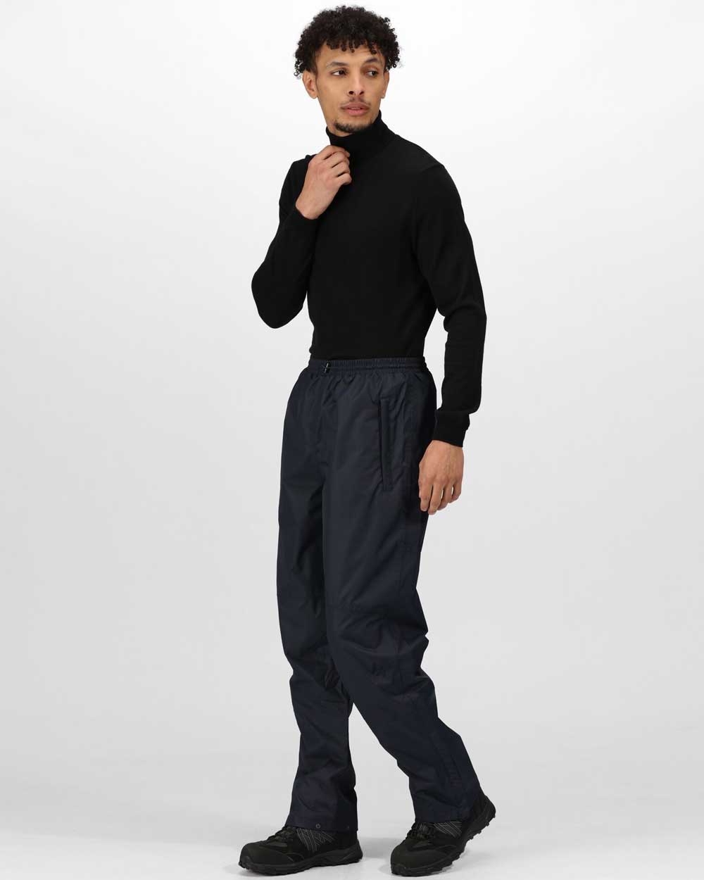 Regatta Linton Breathable Lined Overtrousers in Navy 