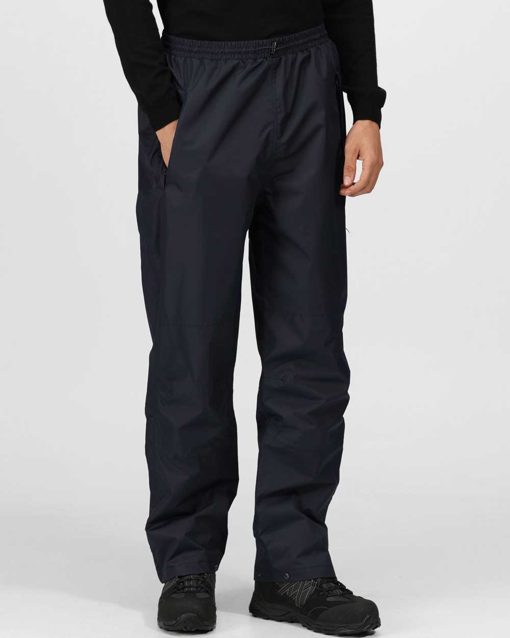 Regatta Linton Breathable Lined Overtrousers in Navy 