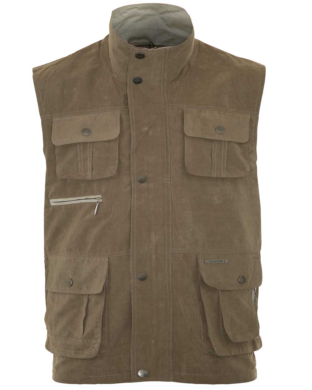 Champion Farnham Gilet In Taupe Champion Farnham Gilet 