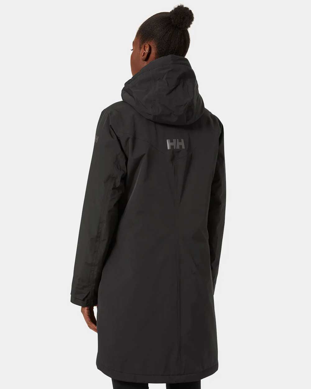 Helly Hansen Adore Ladies Insulated Rain Coat in Black 