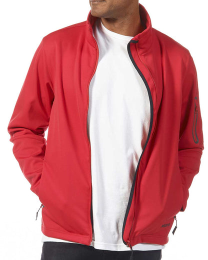 Musto Mens Essential Softshell Jacket in True Red  