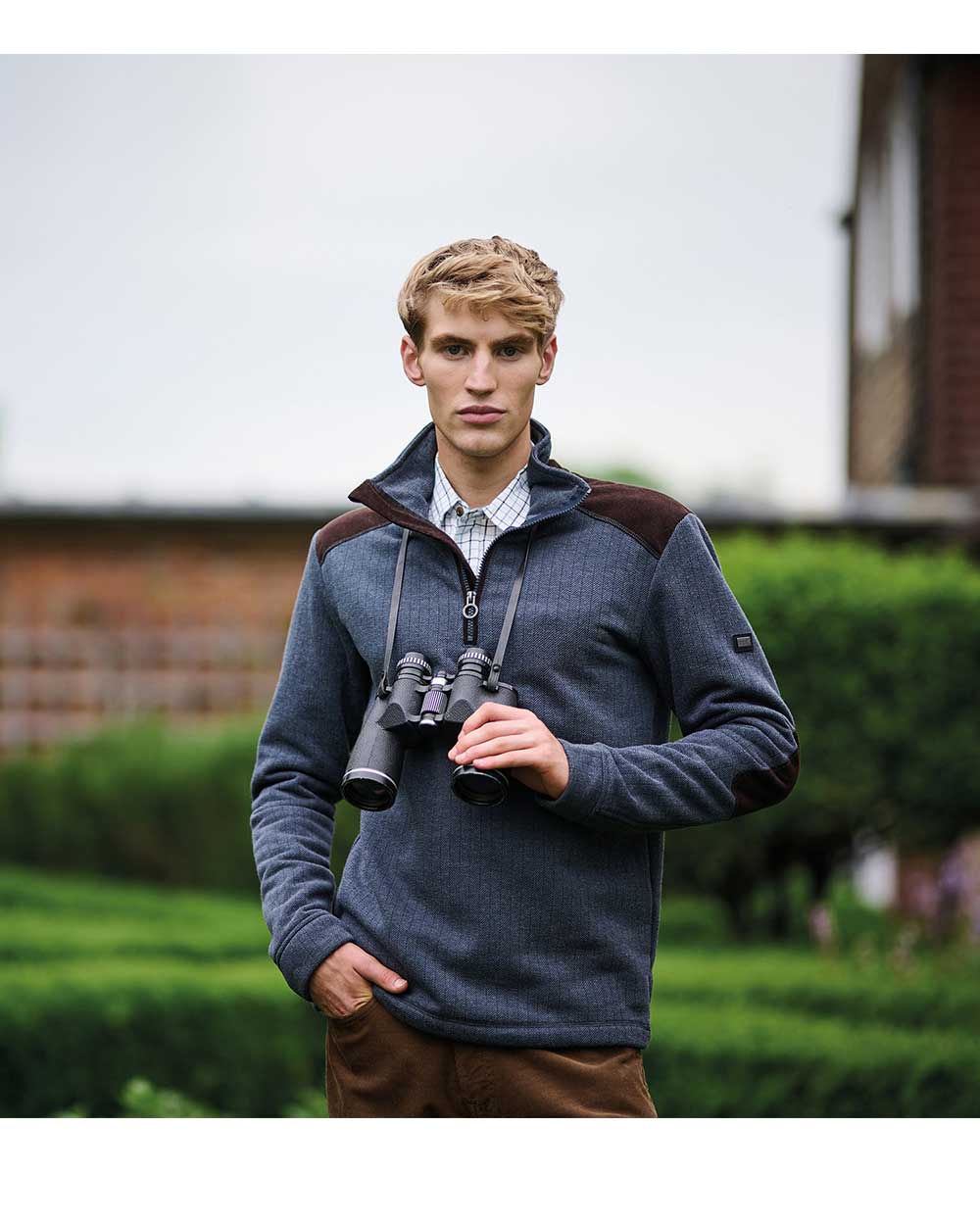 Regatta Holbeck Half Zip Fleece in Navy 