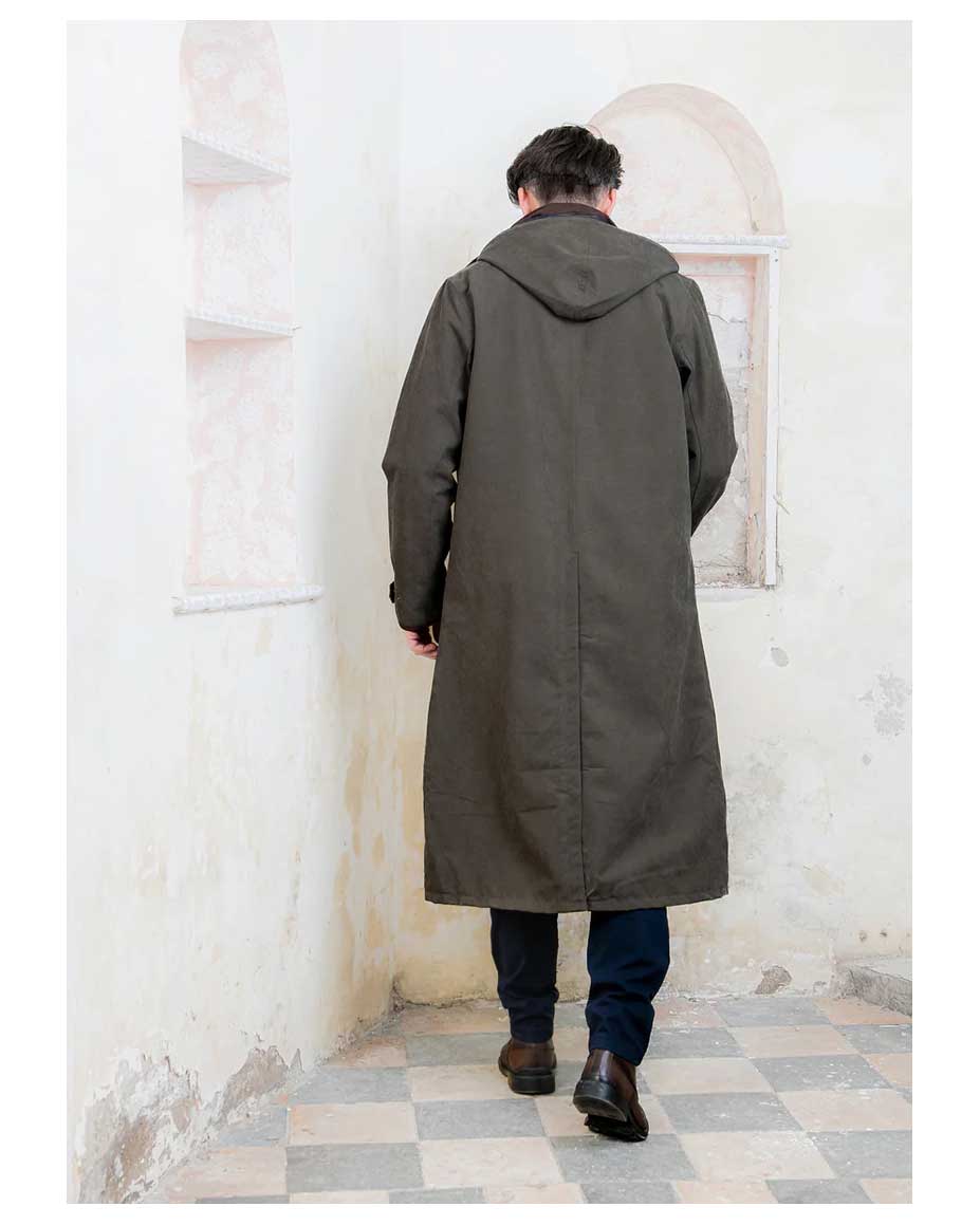 Jack Murphy Emmet Waterproof Long Coat in Navy