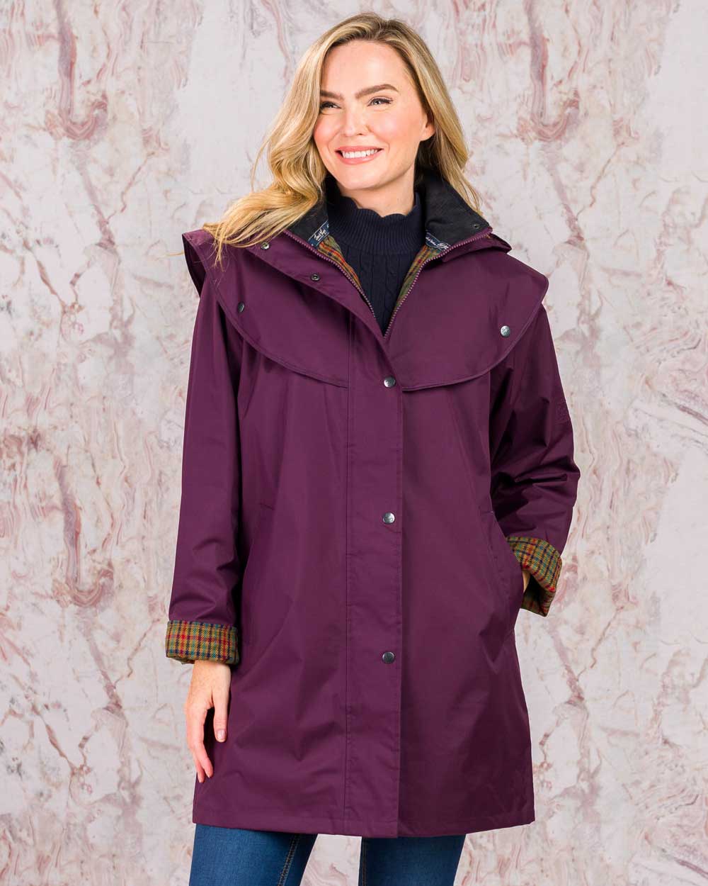 Jack Murphy Cotswold Ladies Waterproof 3 4 Coat