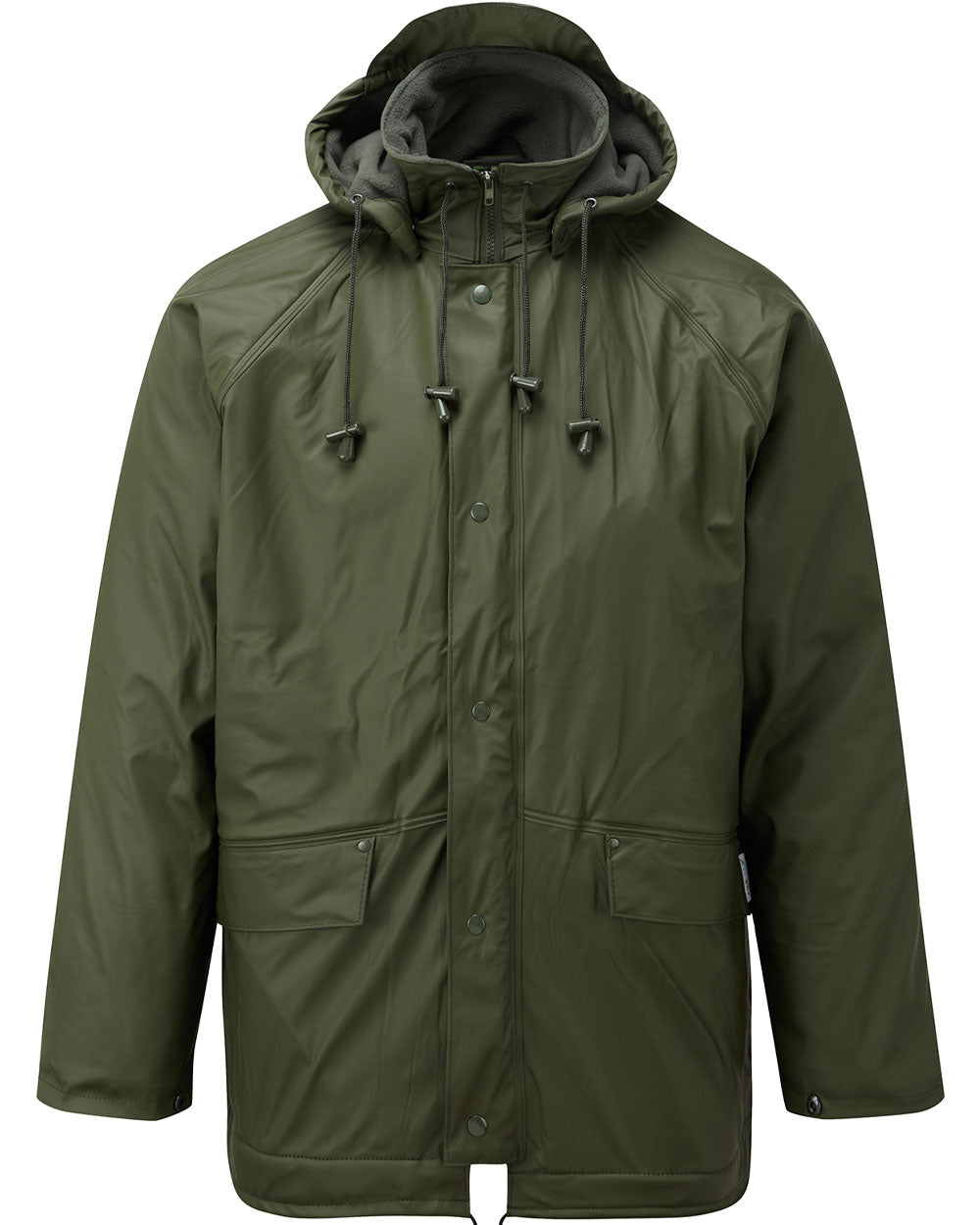 FLEX Fleece Lined waterproof jacket GREEN Fortexfleece 219 