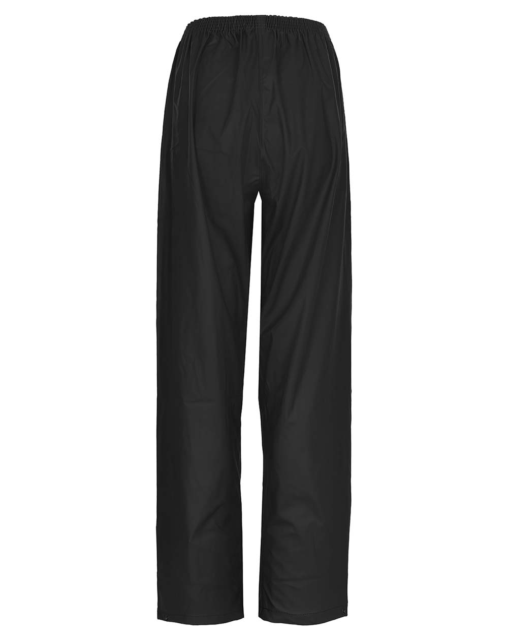 Back view Fort Airflex Waterproof Breathable Trousers in Black 