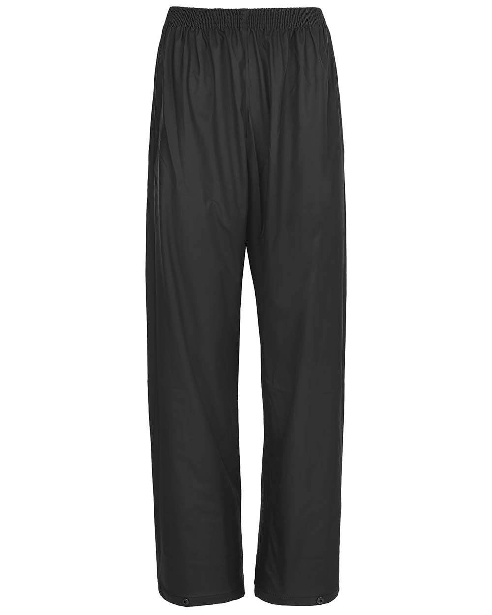Front view Fort Airflex Waterproof Breathable Trousers in Black 