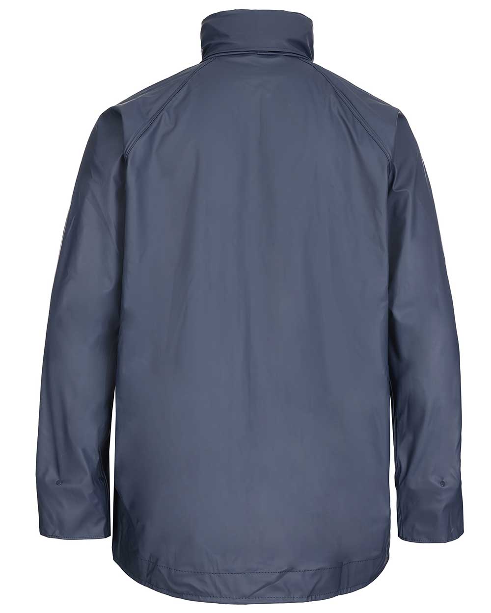 Back view Fort Airflex Fortex Breathable Waterproof Jacket in Navy 