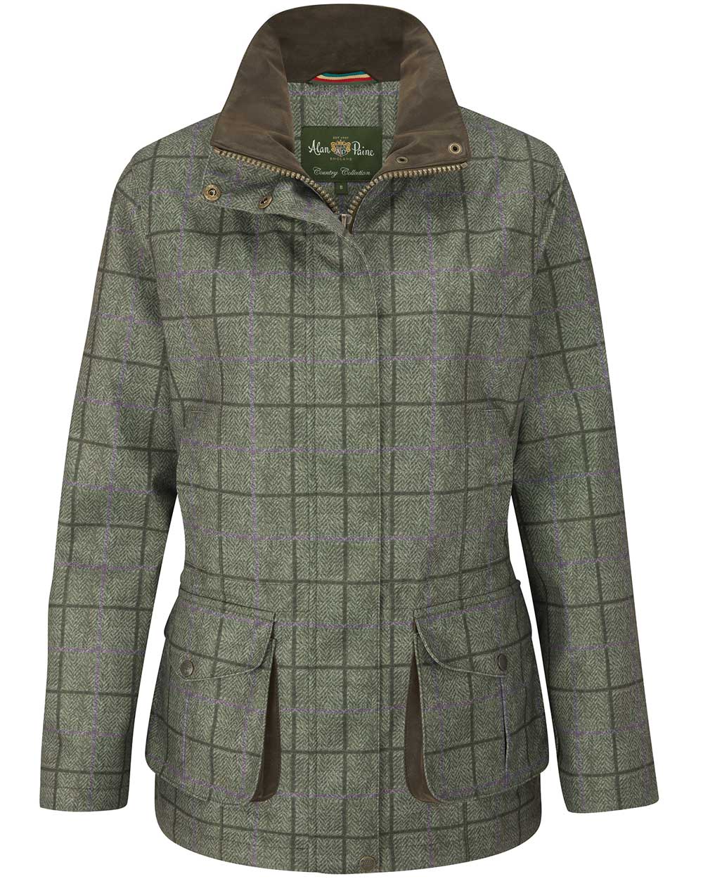 Alan Paine Womens Didsmere Coat in Seagrass