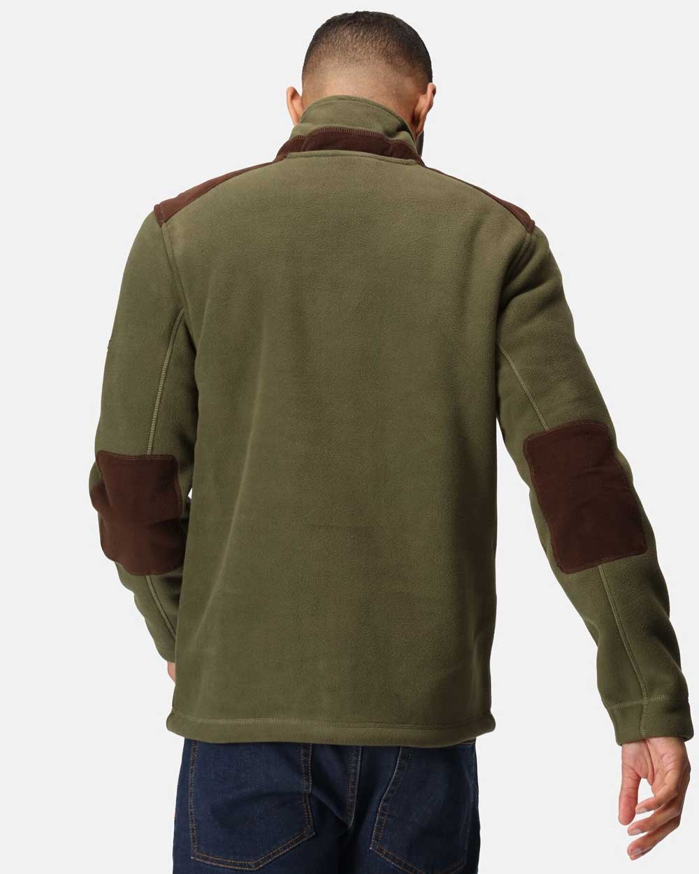 Regatta Faversham Full Zip Fleece in Dark Khaki 