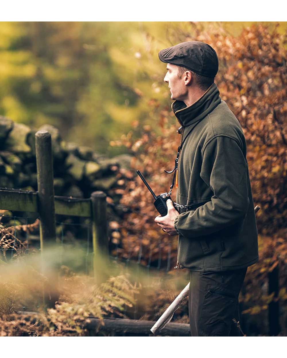 Jack Pyke Ashcombe Flat Cap in Olive