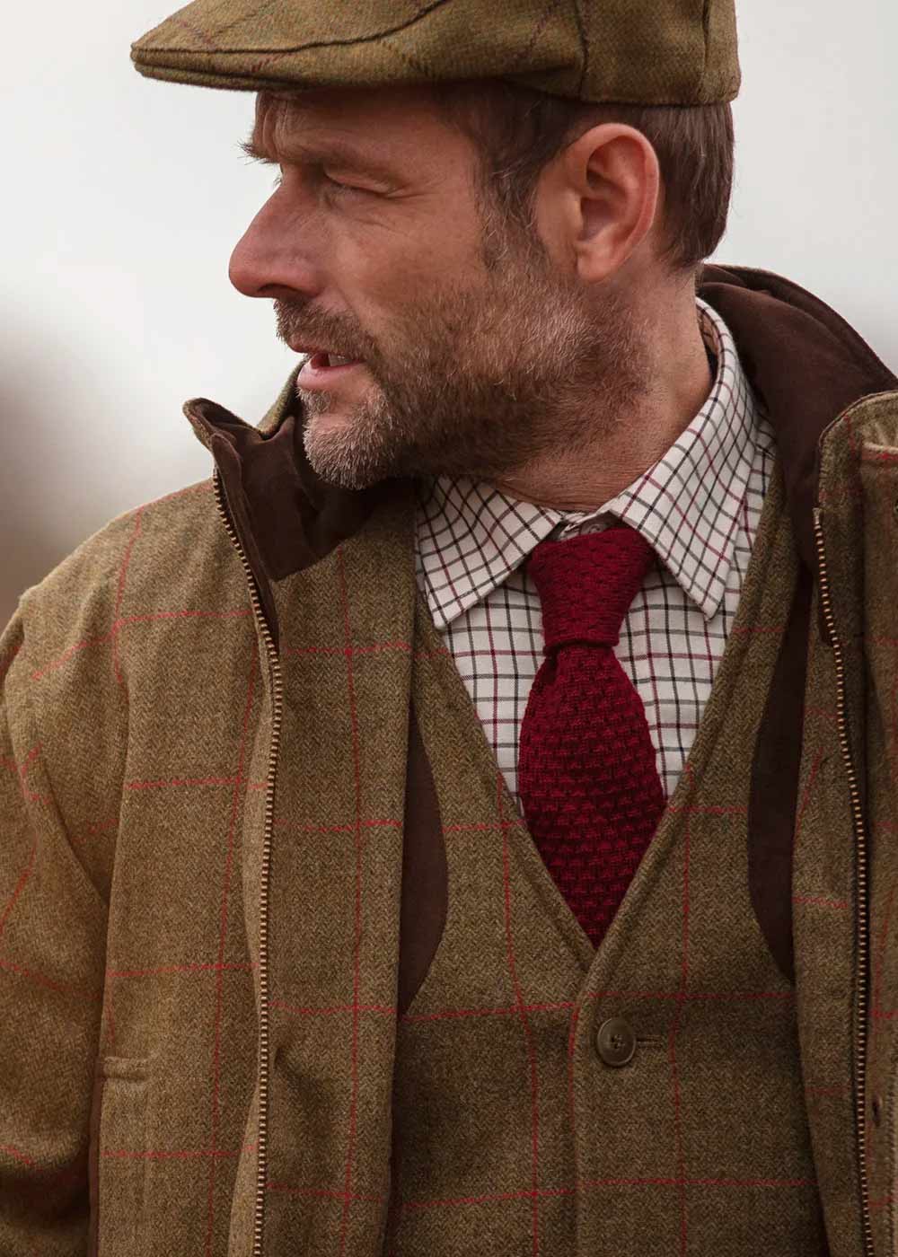 knitted shooting tie 