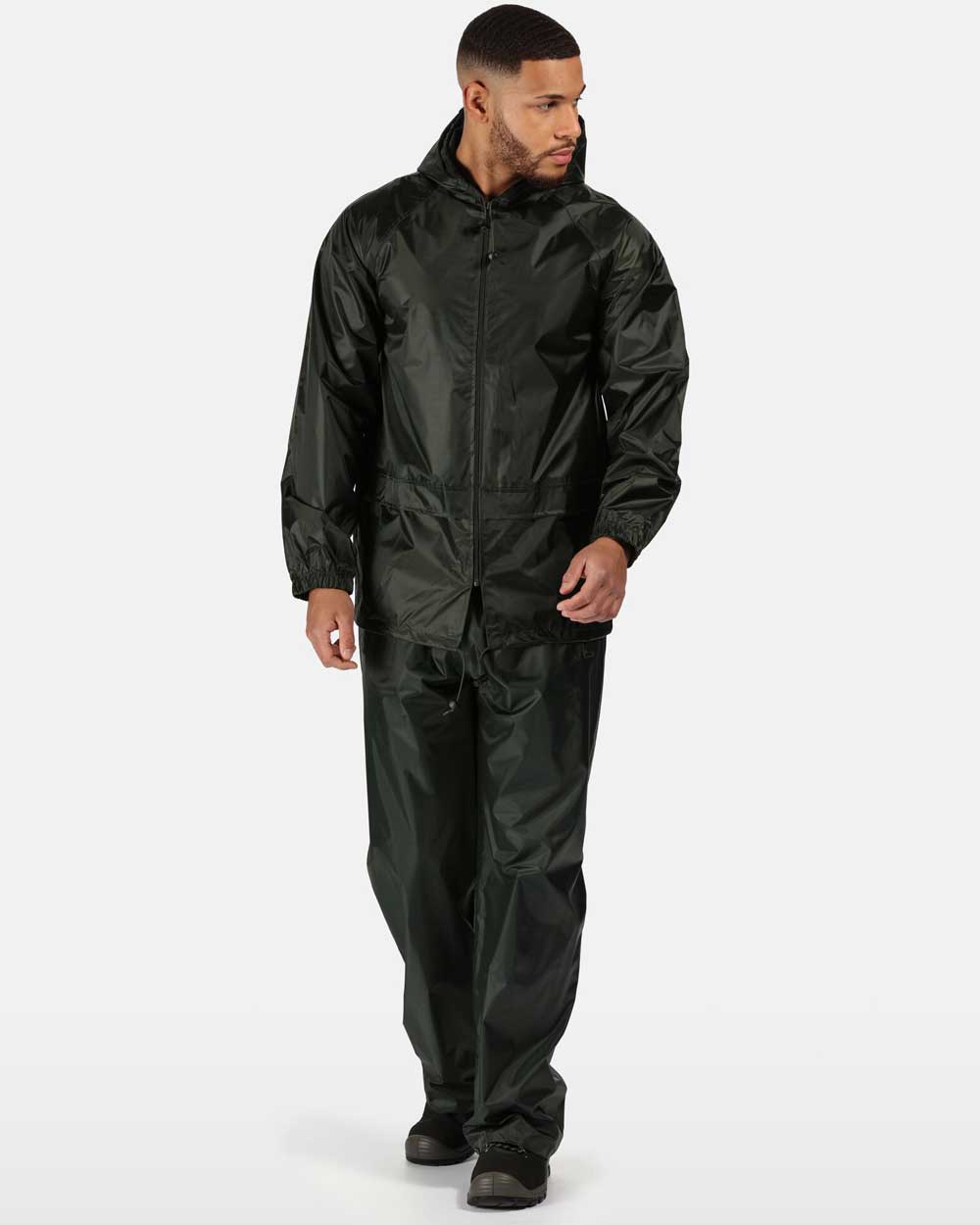 Waterproof suit Regatta Pro Stormbreak Waterproof Overtrousers in Dark Olive 