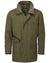Alan Paine Kexby Lightweight Waterproof Coat in Olive #colour_olive