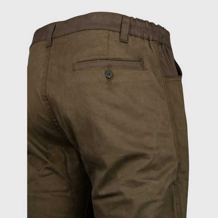 Jack Pyke Cotton Stretch Trousers In Olive Green