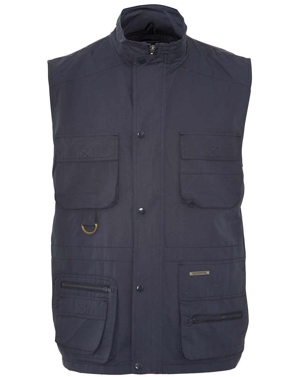 Champion Windermere Gilet multi pocket waistcoat In Navy  