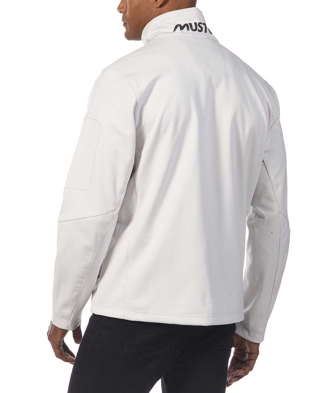 Musto Mens Essential Softshell Jacket in Platinum 